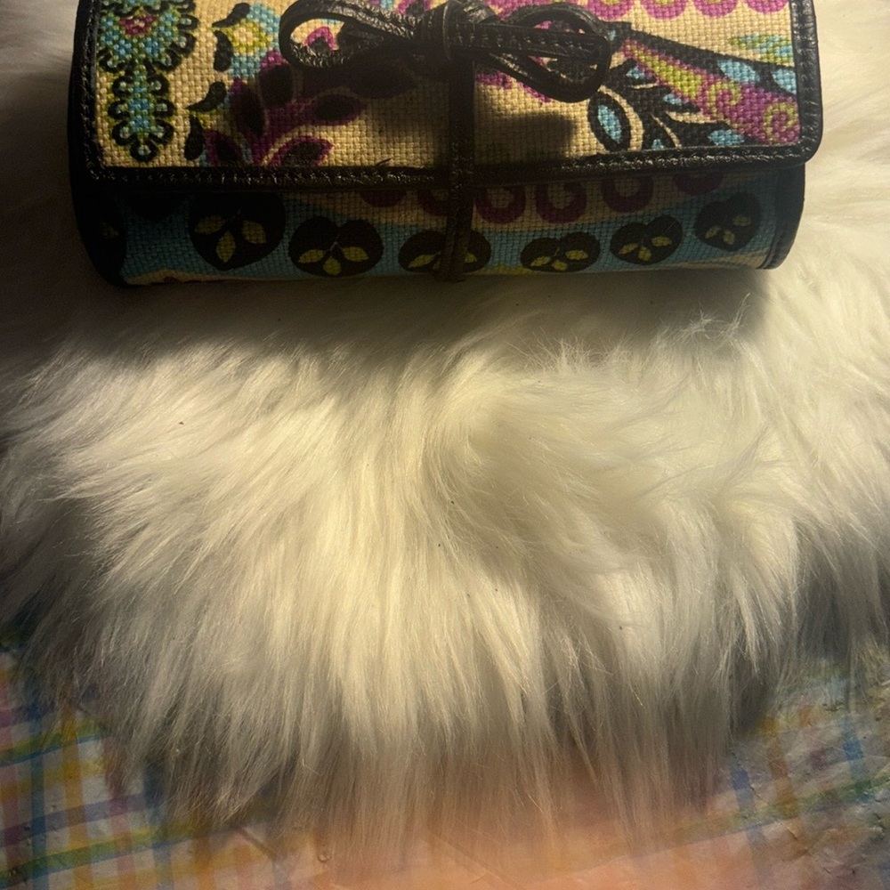 Spartina 449 Vibrant Patterned Cosmetic Bag